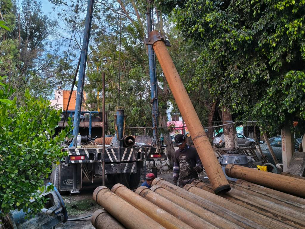 GOBIERNO DE SOLEDAD INICIA REPARACIÓN DE POZO DE AGUA DE INTERAPAS «PRADERAS DEL&nbsp;MAUREL»