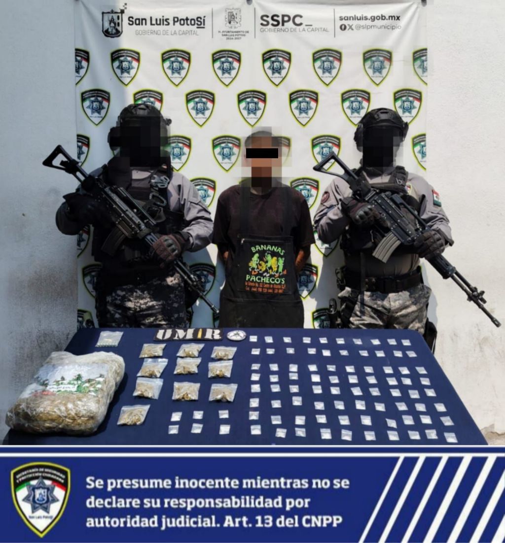 Policía de la Capital suma séptima detención por narcomenudeo en la Central de&nbsp;Abastos