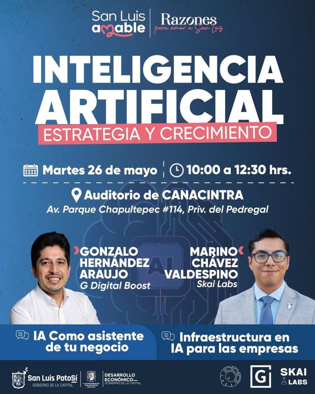 Gobierno de la Capital impulsa capacitación empresarial en Inteligencia&nbsp;Artificial