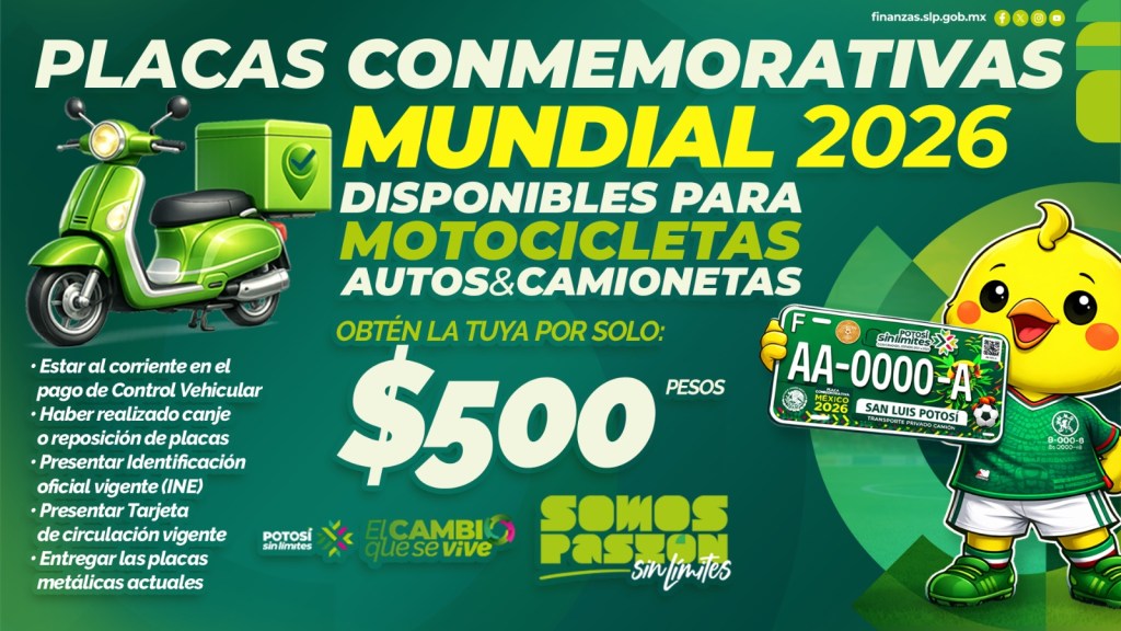 MOTOCICLISTAS SE ACTUALIZAN CON PLACAS&nbsp;MUNDIALISTAS