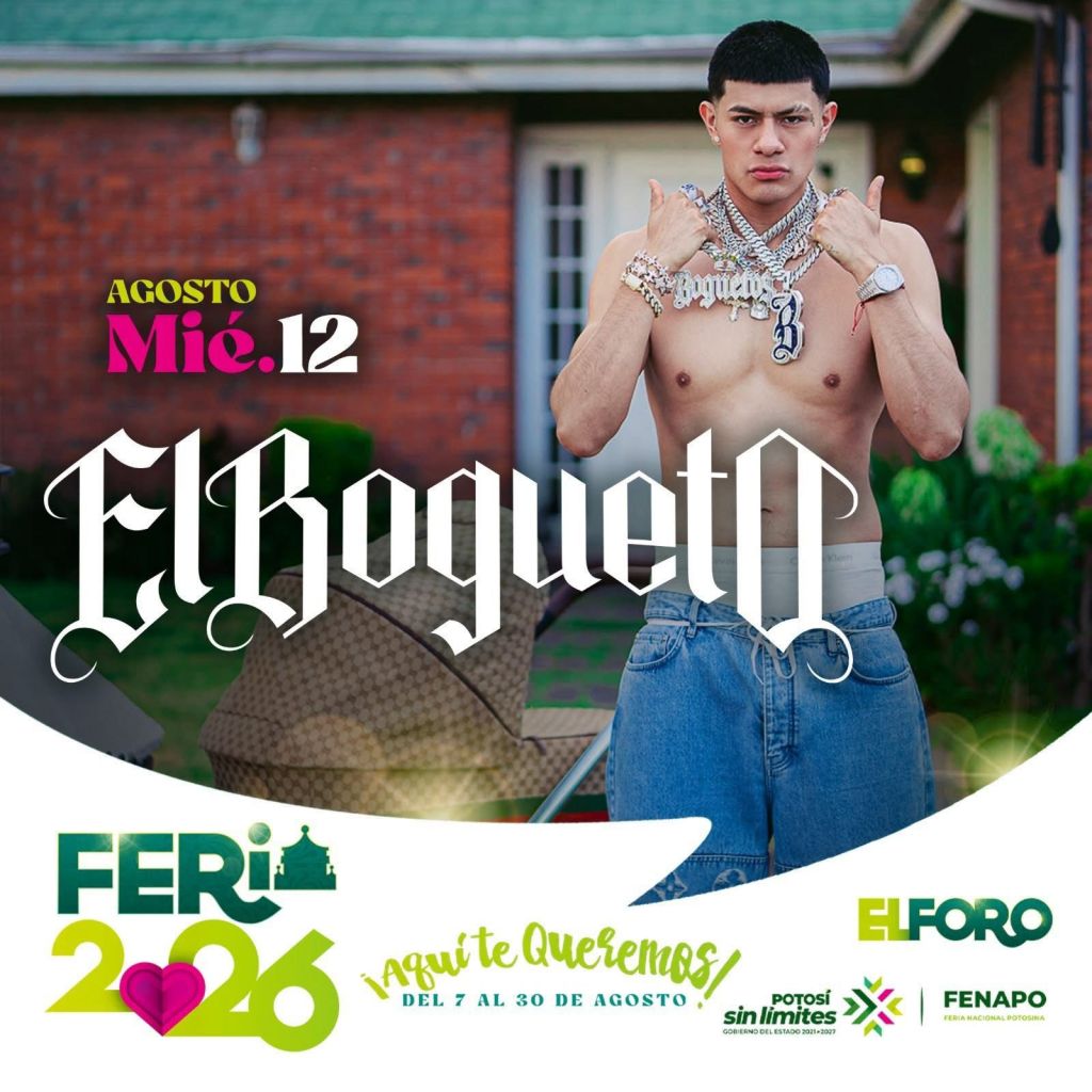 EL BOGUETO LLEVARÁ PERREO SIN LÍMITES A LA FENAPO&nbsp;2026