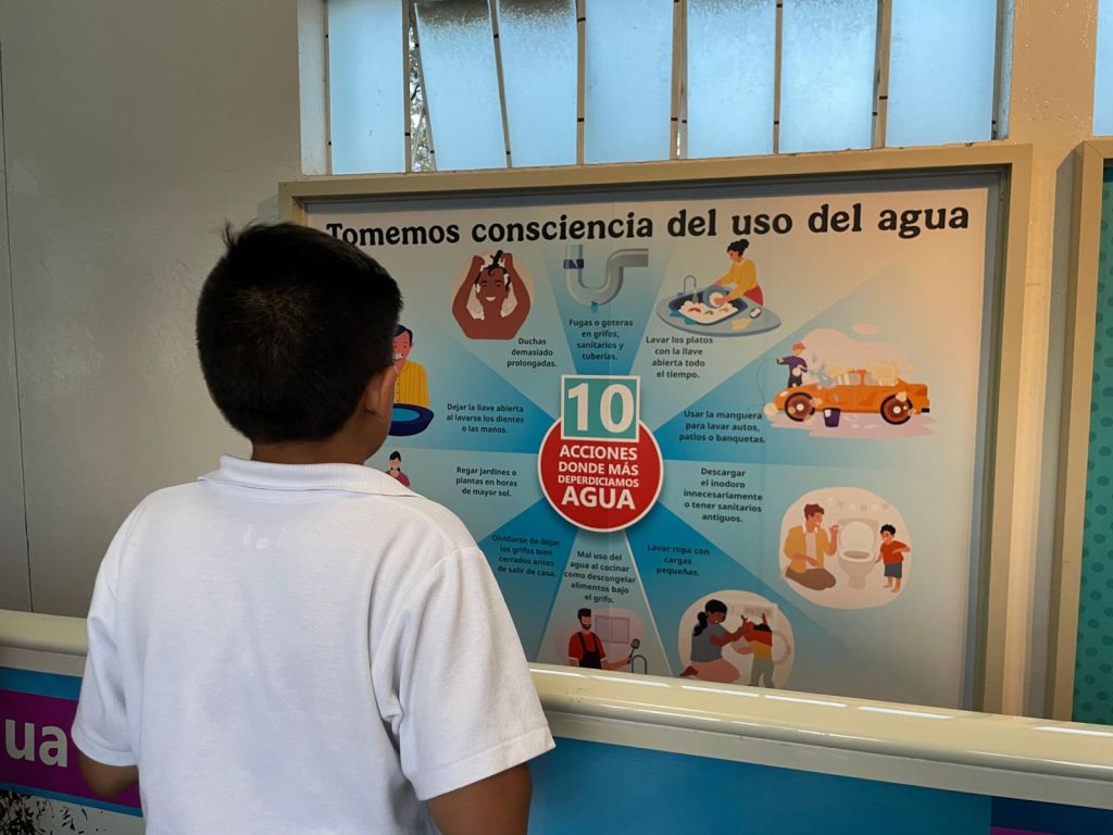 Cabildo Infantil visita el Museo del Agua de INTERAPAS en el marco del Día Internacional de los&nbsp;Museos