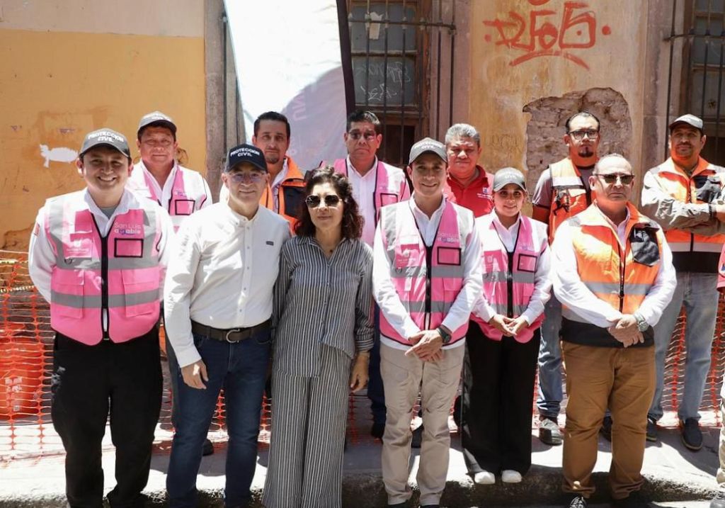 Enrique Galindo arranca intervención preventiva de fincas en el Centro Histórico