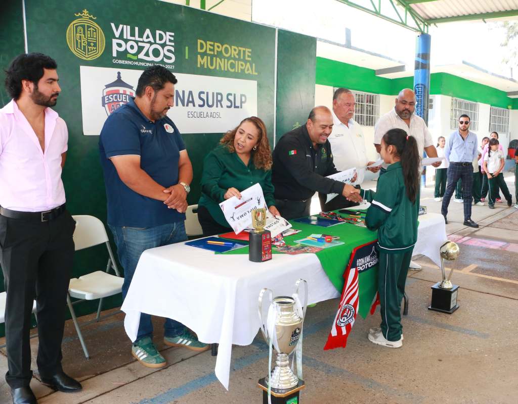 FORTALECE VILLA DE POZOS OPORTUNIDADES DEPORTIVAS PARA NIÑAS Y JÓVENES