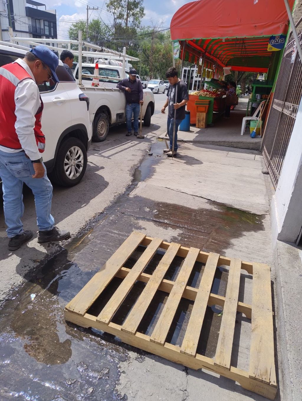 Sistema sanitario de la calle Arsénico funciona adecuadamente: Interapas
