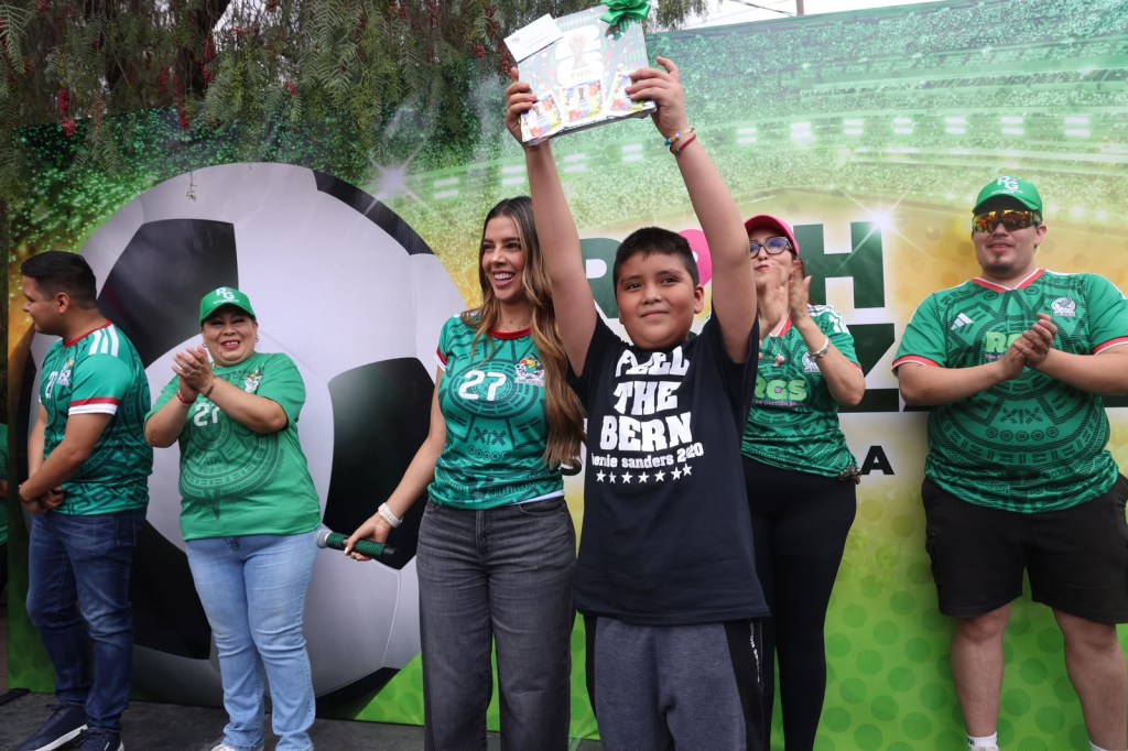 EL SAUCITO SE SUMA A LA PASIÓN POR EL FÚTBOL CON RUTH&nbsp;GONZÁLEZ