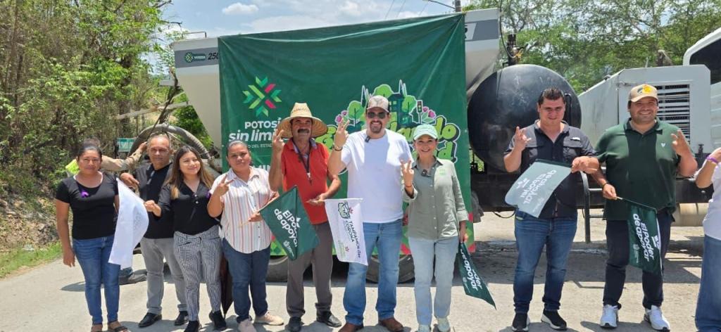 GOBIERNO ESTATAL LLEVA ENCHULANDO TU COMUNIDAD A TAMPAMOLÓN