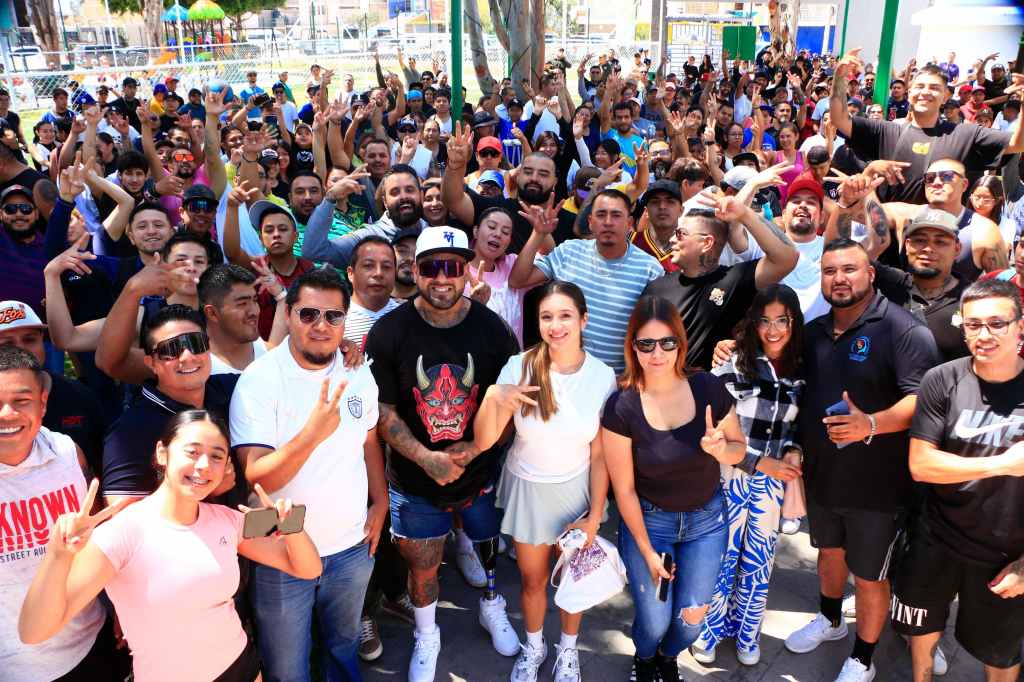 VILLA DE POZOS INAUGURA ACADEMIA DE CALISTENIA