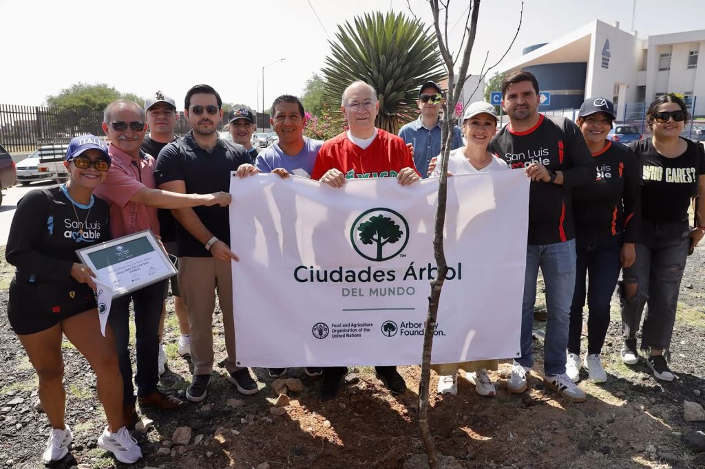 San Luis Capital obtiene por cuarto año consecutivo el reconocimiento Ciudad Árbol del&nbsp;Mundo
