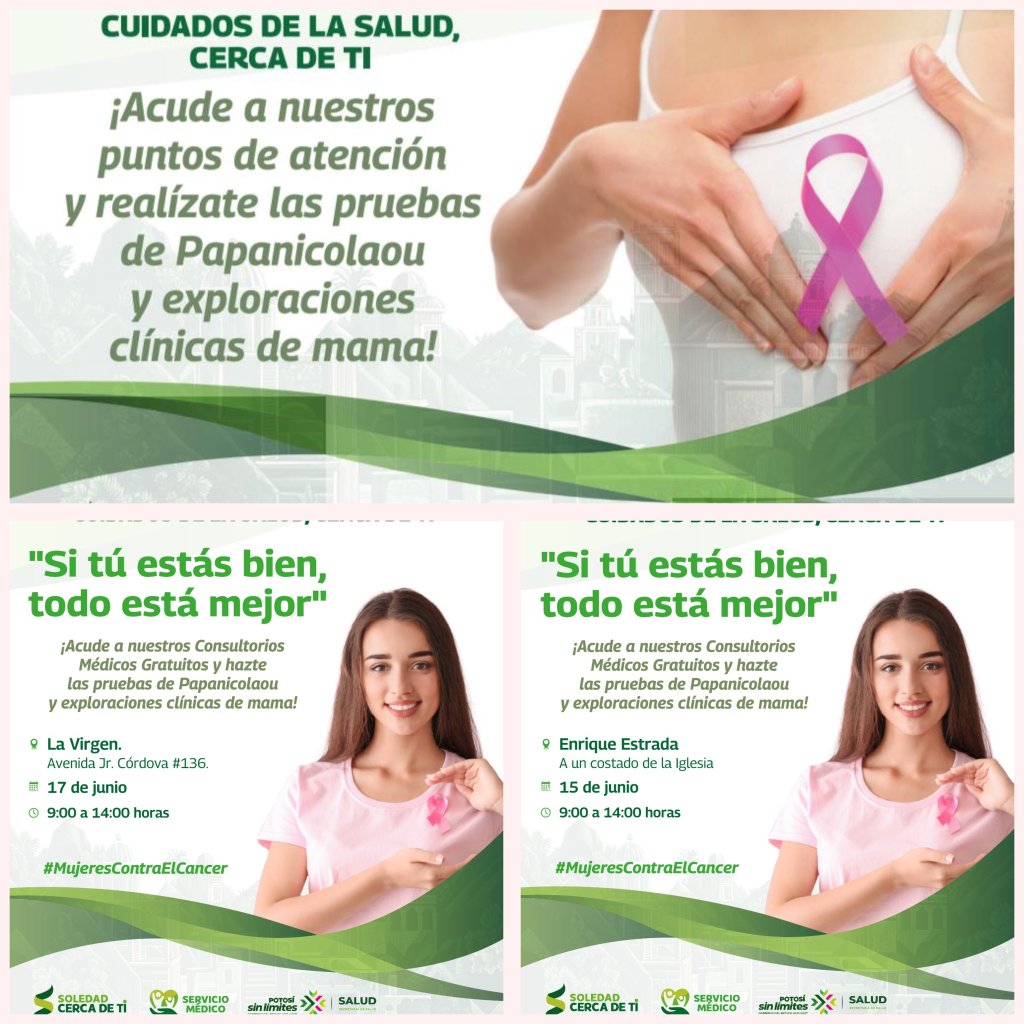 AYUNTAMIENTO DE SOLEDAD INICIA JORNADA DE PRUEBAS GRATUITAS PARA DETECCIÓN DEL CÁNCER DE&nbsp;MAMA