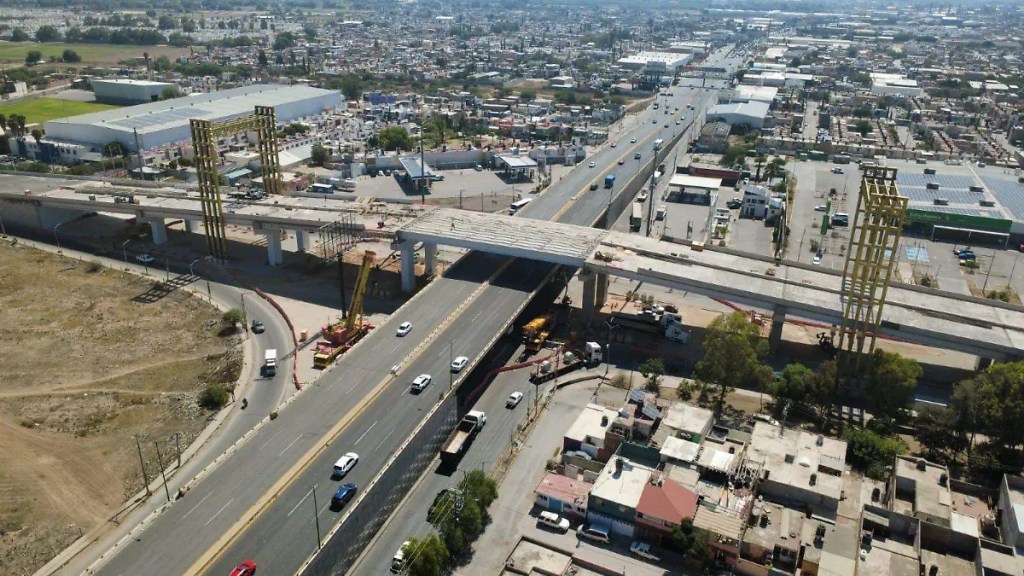 PUENTE SUPERIOR VEHICULAR EN CIRCUITO POTOSÍ Y VALLE DE LOS FANTASMAS SERÁ INAUGURADO ESTE VIERNES POR EL GOBERNADOR RICARDO GALLARDO Y EL ALCALDE JUAN MANUEL NAVARRO