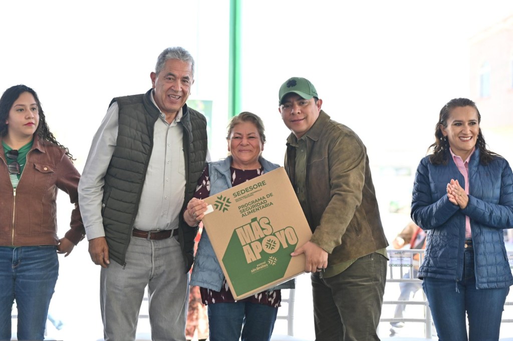 RICARDO GALLARDO FORTALECE ENTREGA DE APOYOS SOCIALES PARA SAN LUIS