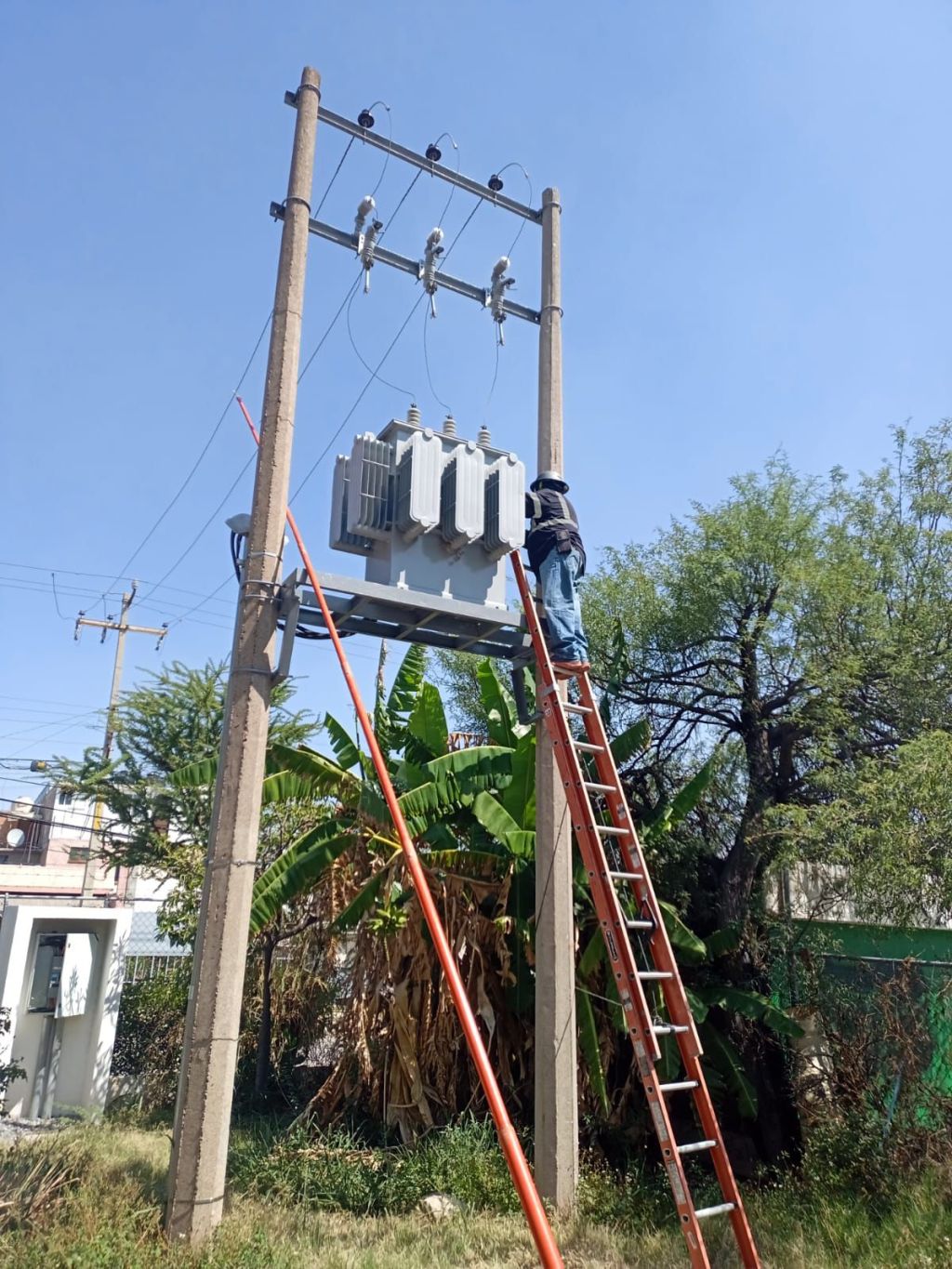 INTERAPAS protege pozos ante tormenta&nbsp;eléctrica