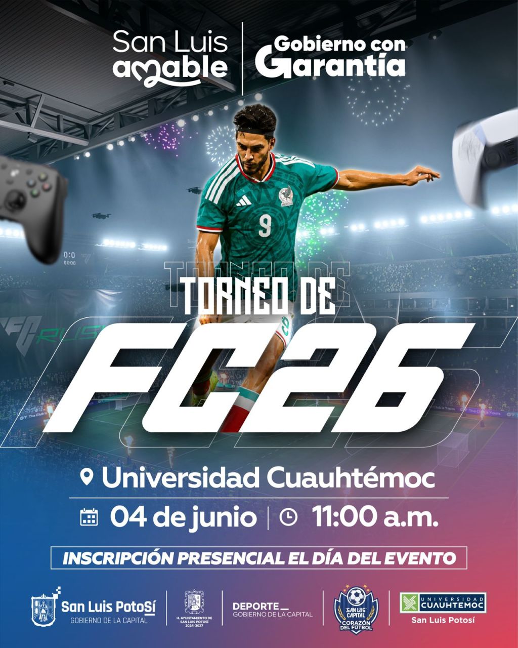 La Dirección de Deporte del Gobierno de la Capital, pone en marcha el torneo&nbsp;FC26