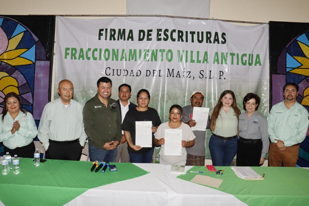 GOBIERNO ESTATAL LLEVA JUSTICIA PATRIMONIAL A CIUDAD DEL&nbsp;MAÍZ