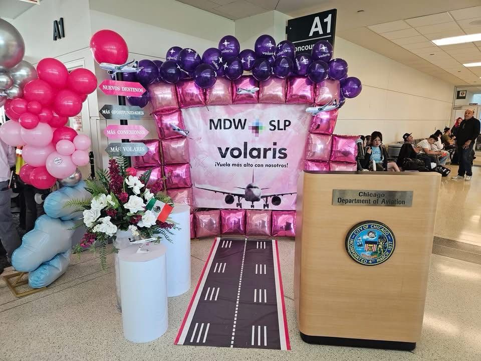 PAISANOS RECONOCEN AL GOBIERNO ESTATAL POR EL VUELO SAN LUIS –&nbsp;CHICAGO