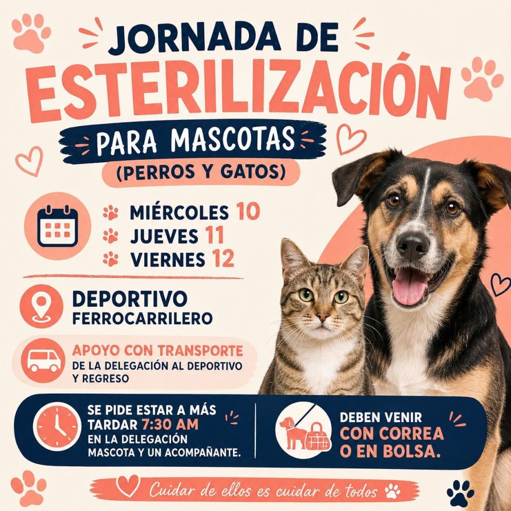 Se une Delegación de La Pila y fomenta acciones de bienestar&nbsp;animal