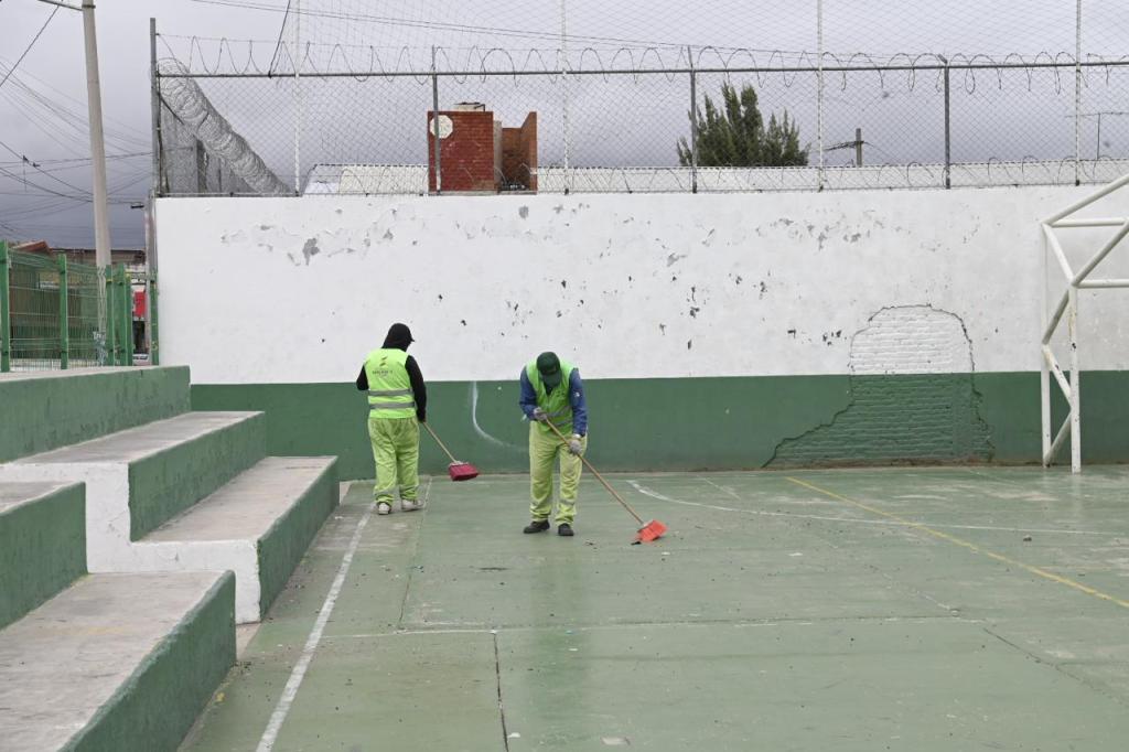 SERVICIOS MUNICIPALES GARANTIZA MANTENIMIENTO DE PARQUES Y ÁREAS RECREATIVAS EN SOLEDAD