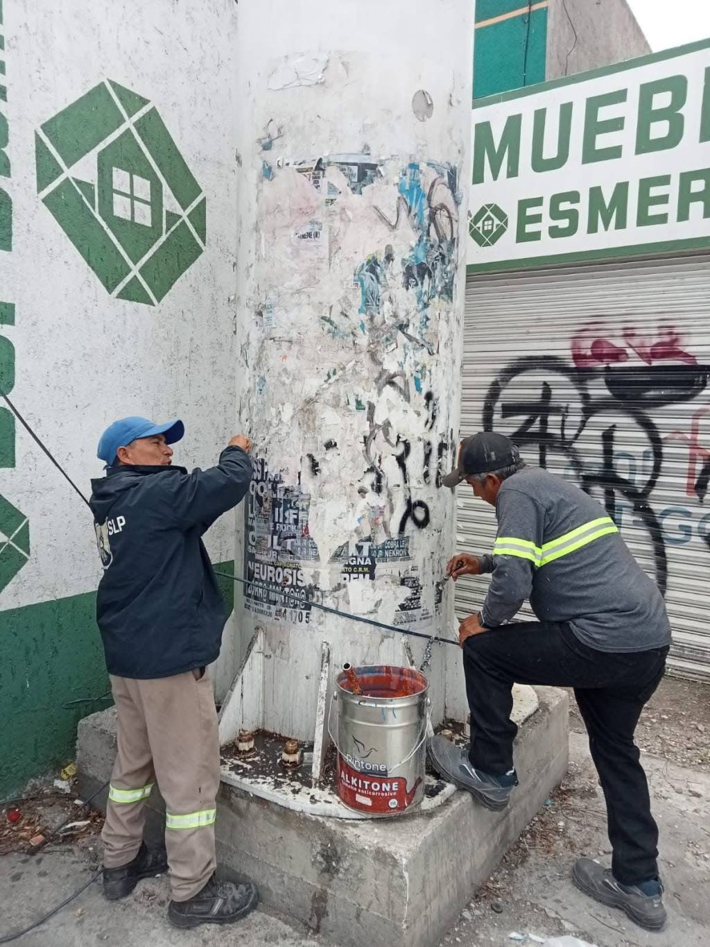 Gobierno Municipal interviene la Imagen de la Avenida&nbsp;Universidad