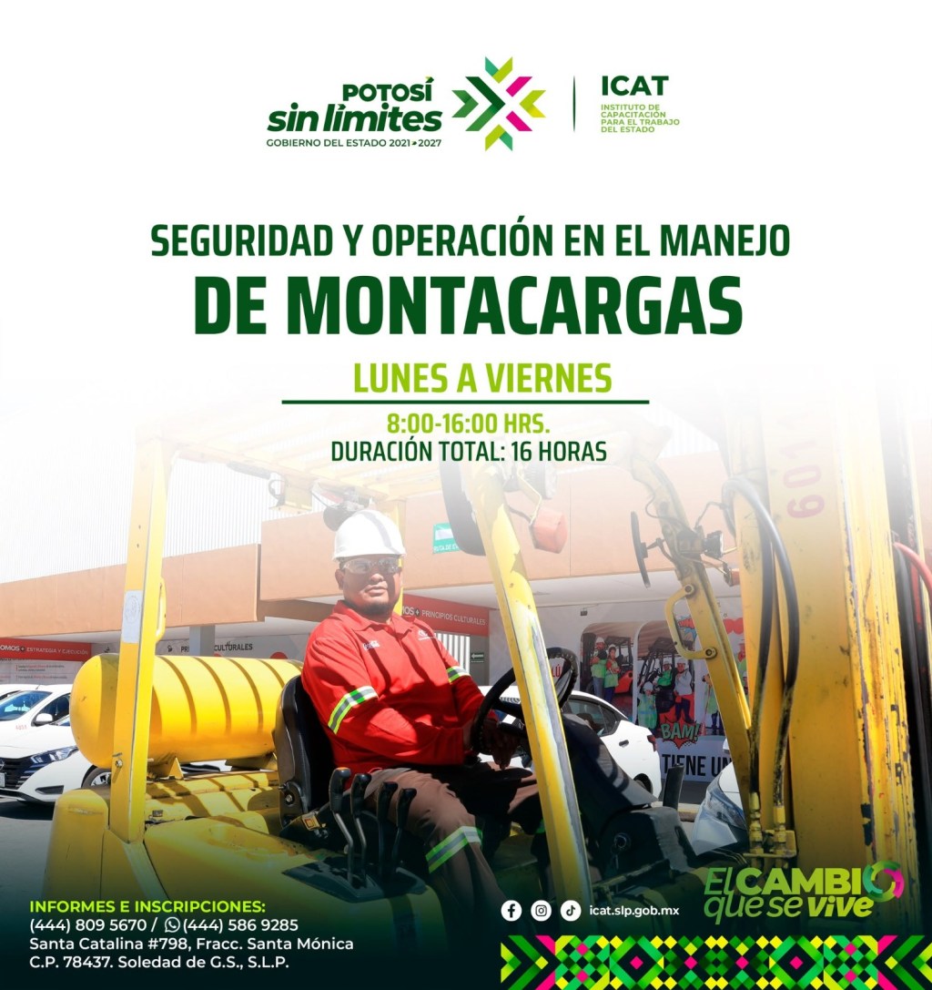 GOBIERNO ESTATAL IMPULSA CAPACITACIÓN Y DESARROLLO PARA LAS Y LOS POTOSINOS