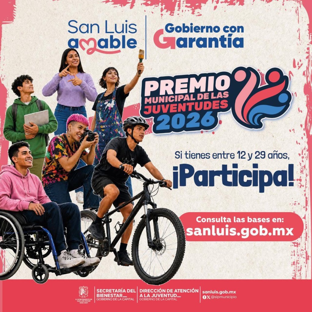 Gobierno de la Capital convoca a presentar propuestas al Premio Municipal de las Juventudes&nbsp;2026