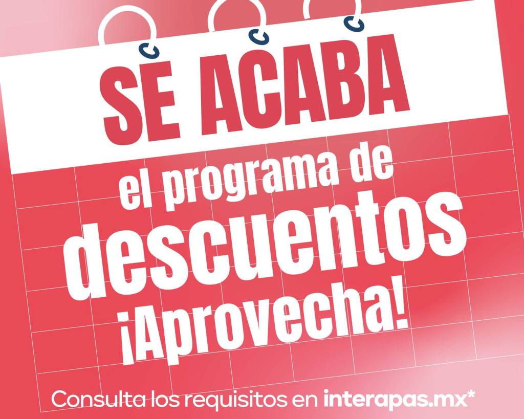 Se acaba programa de contratos sin costo en&nbsp;Interapas