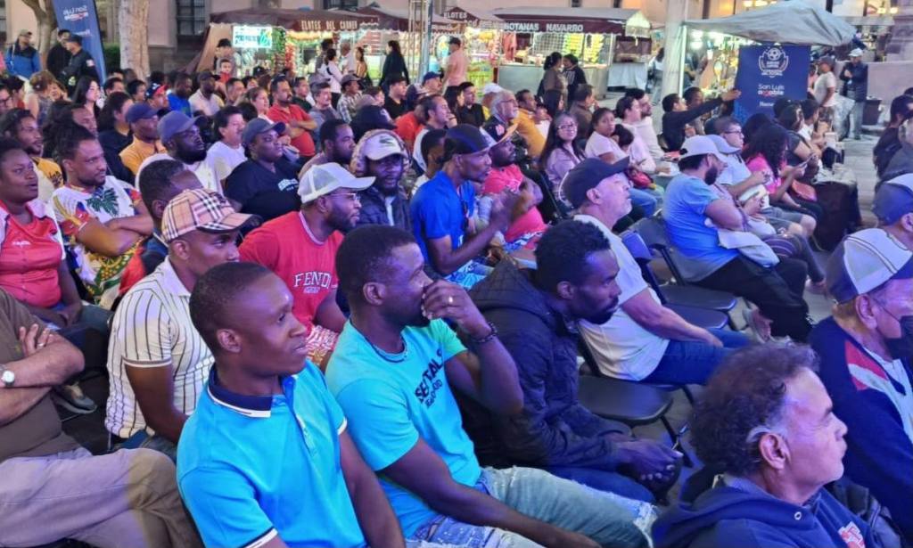 San Luis Capital abraza a Haití en su regreso mundialista