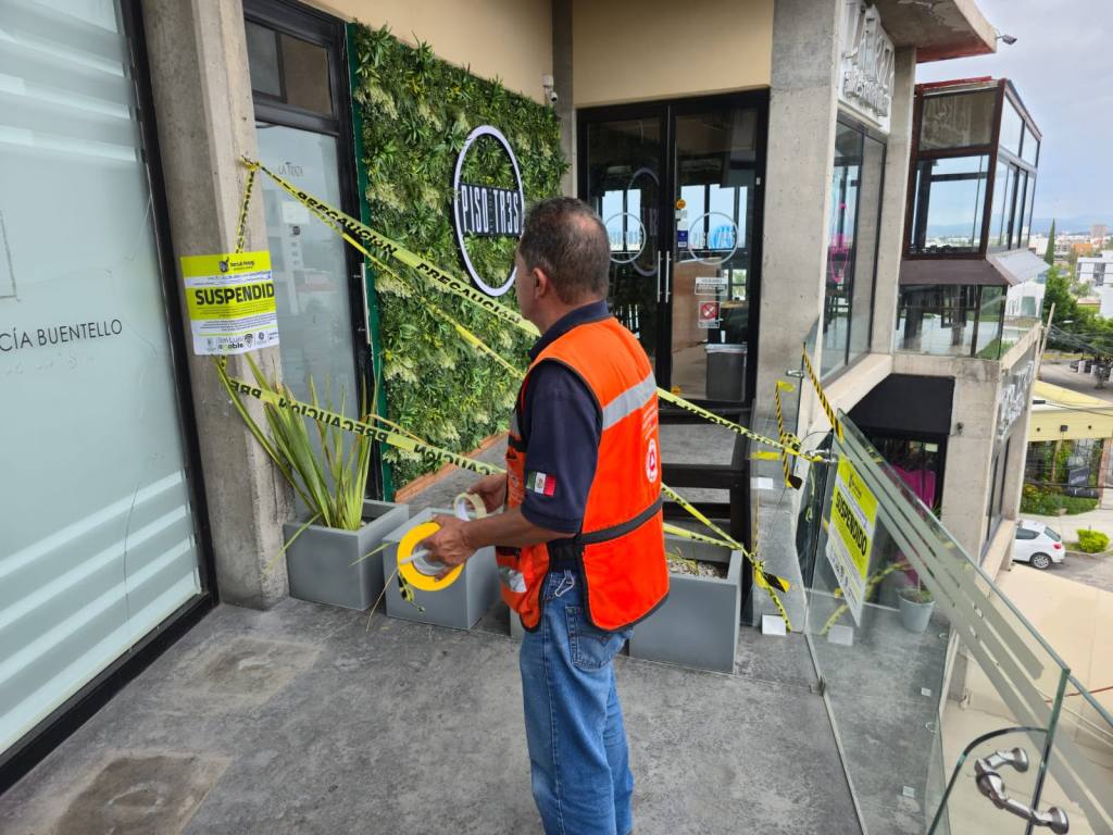 Protección Civil Municipal suspende parcialmente actividades en Plaza&nbsp;Guadalcázar