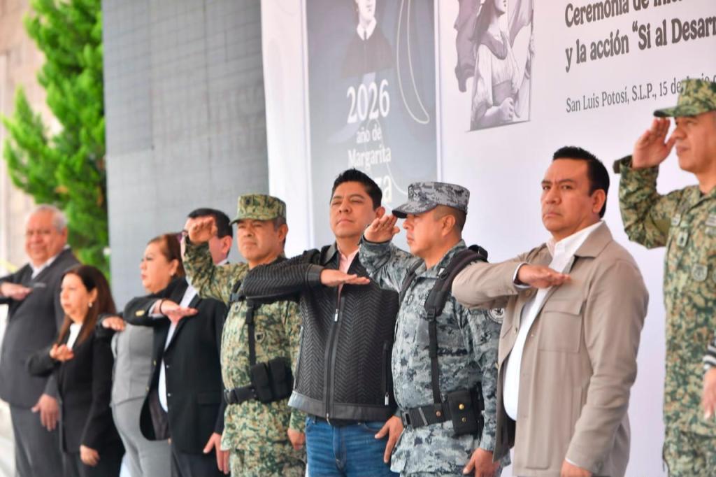 RICARDO GALLARDO Y SEDENA FORTALECEN LA PAZ DE SAN LUIS CON CAMPAÑA DE CANJE DE ARMAS