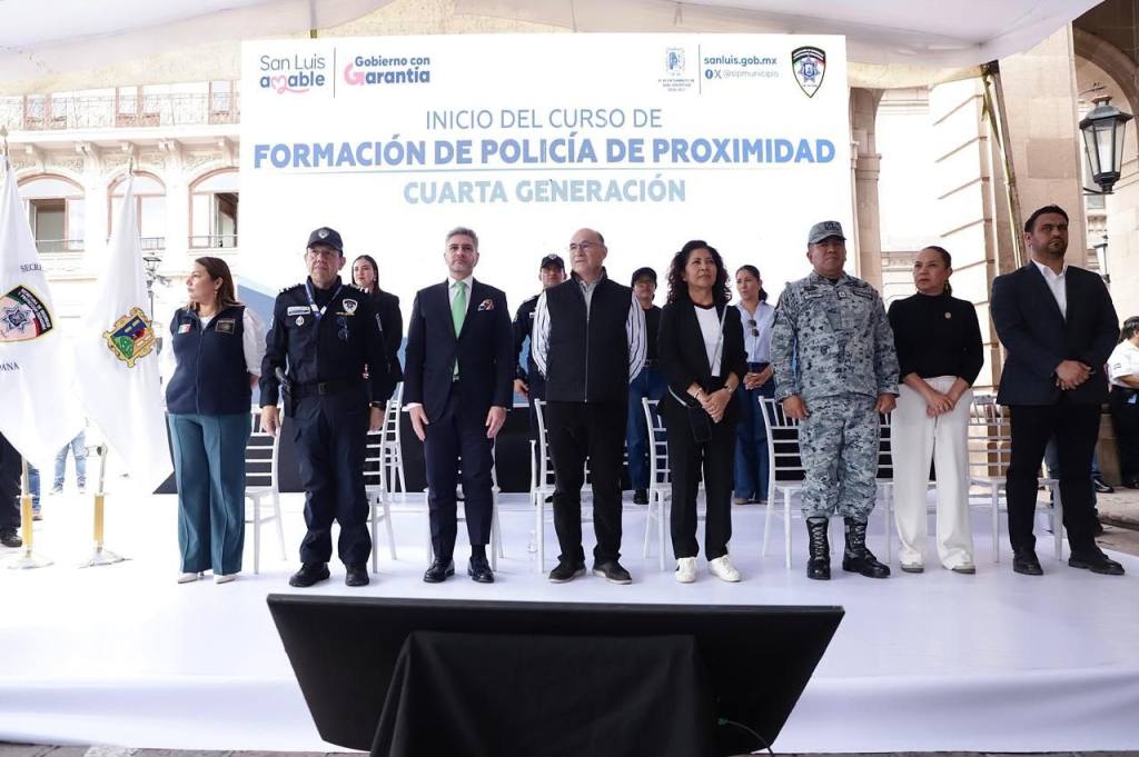 Galindo apuesta por policías bien entrenados, capacitados, sensibles y cercanos a la gente