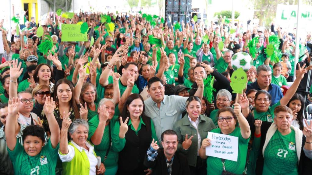 RICARDO GALLARDO LLEVA MÁS INFRAESTRUCTURA URBANA A VILLA DE&nbsp;POZOS