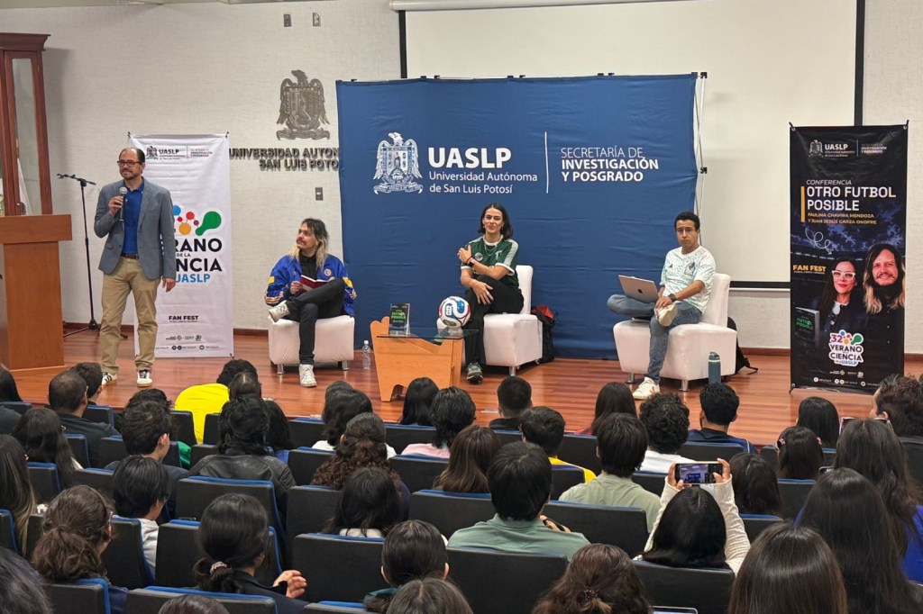 En el Verano de la Ciencia UASLP, expertos plantean “otro fútbol posible”, incluyente y libre de violencia