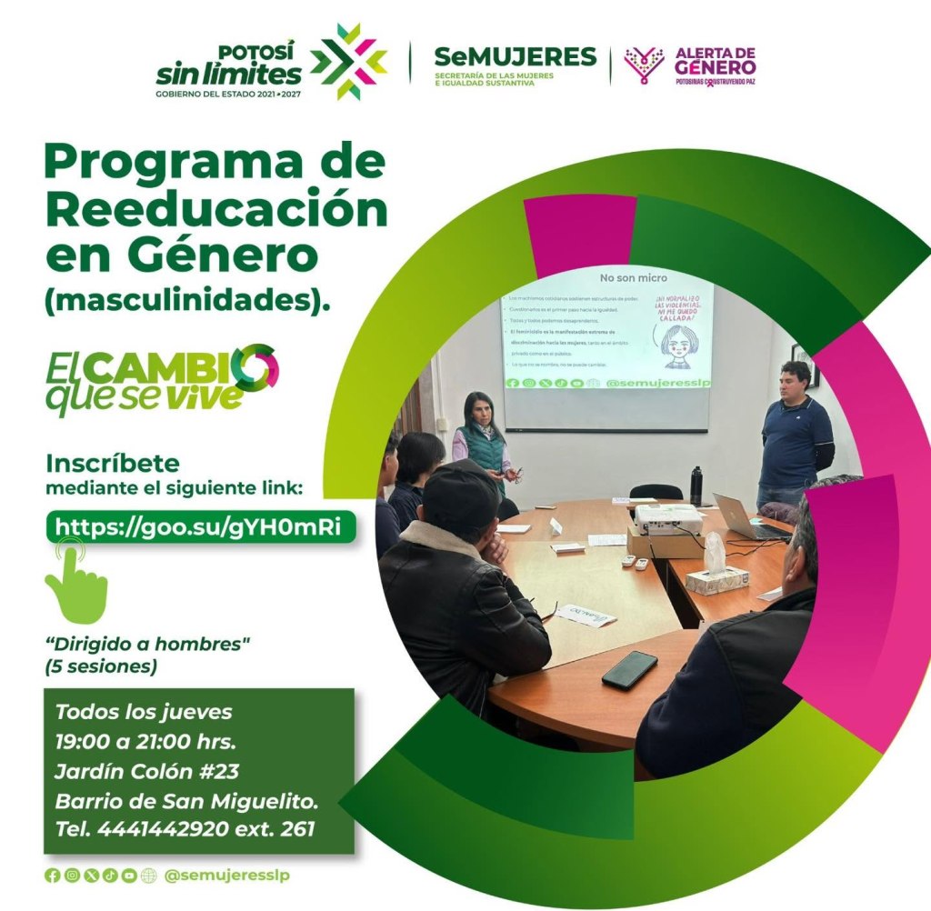 SAN LUIS AVANZA EN LA CONSTRUCCIÓN DE ESPACIOS LIBRES DE VIOLENCIA
