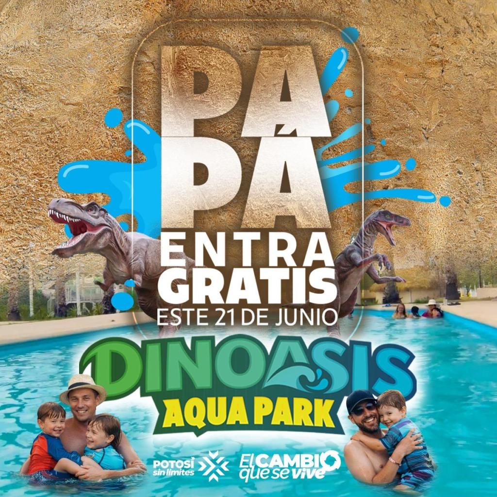 DINOASIS AQUA PARK INVITA A CELEBRAR A PAPÁ CON UN DÍA LLENO DE&nbsp;DIVERSIÓN