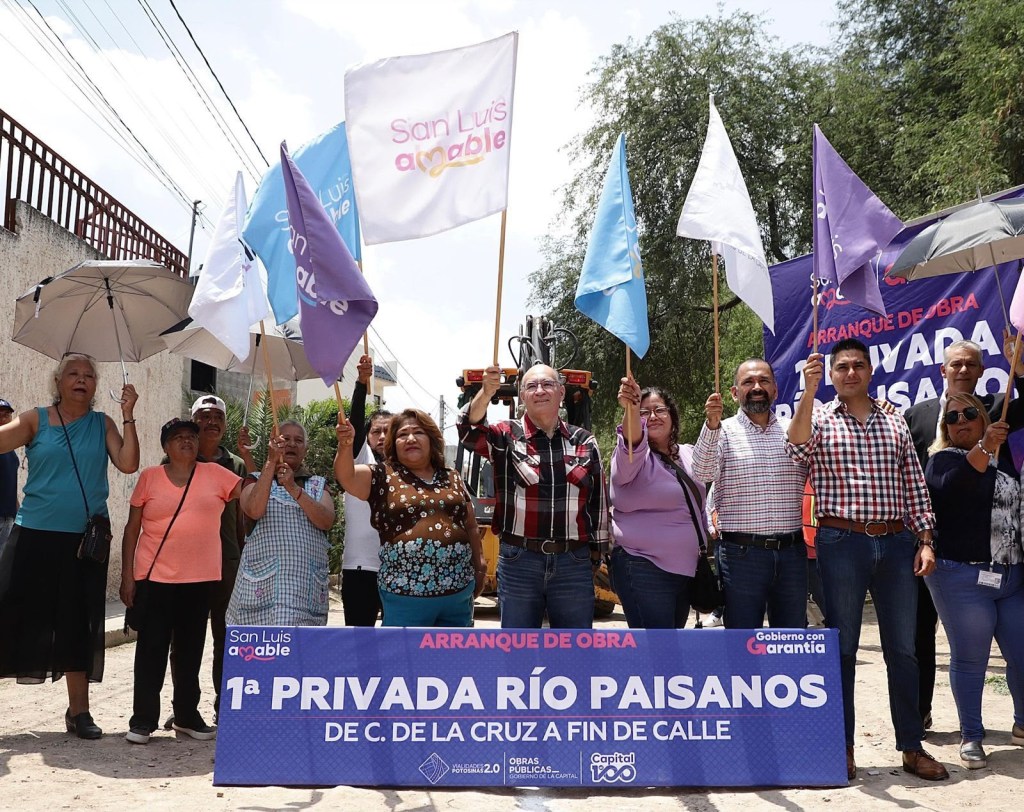 “Mayor y mejor calidad de vida, el objetivo de las obras municipales”: Enrique Galindo