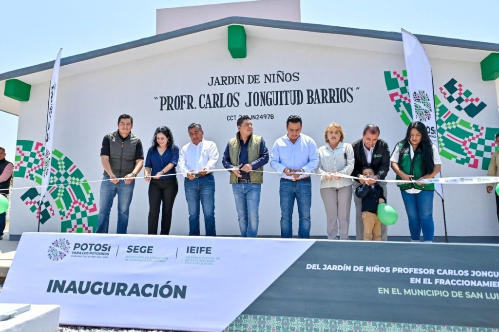RICARDO GALLARDO CONSOLIDA INFRAESTRUCTURA EDUCATIVA