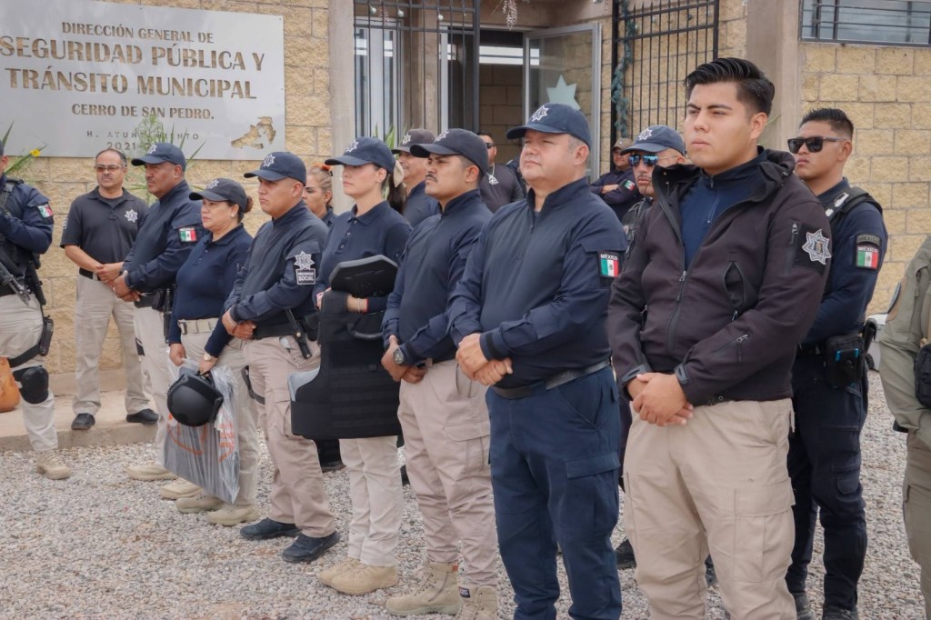 GOBIERNO ESTATAL REFUERZA LA SEGURIDAD EN CERRO DE SAN PEDRO