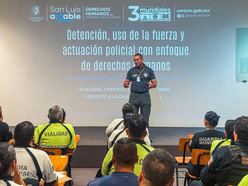 Policía de la Capital fortalece la capacitación policial con enfoque en derechos humanos