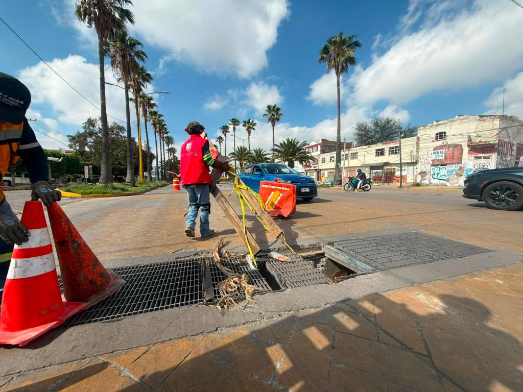 Ayuntamiento de SLP atiende reportes y mejora infraestructura urbana en el corazón de la&nbsp;capital