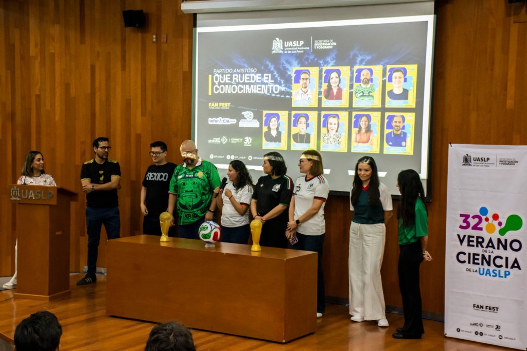 Cuando la ciencia entra a la cancha: UASLP explora el fenómeno del fútbol desde múltiples&nbsp;disciplinas