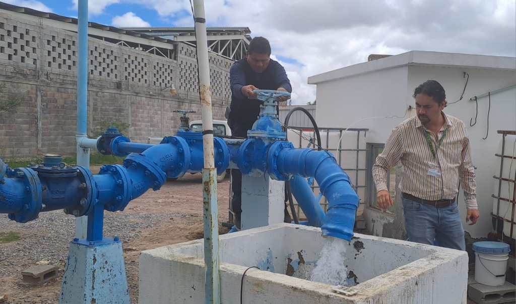 GOBIERNO ESTATAL FORTALECE EL ABASTO DE AGUA CON REACTIVACIÓN DE&nbsp;POZO