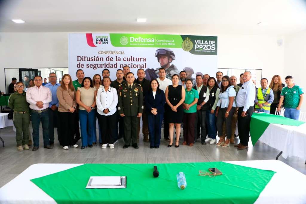 REFUERZAN VALORES CÍVICOS Y CULTURA DE LA PREVENCIÓN EN VILLA DE&nbsp;POZOS
