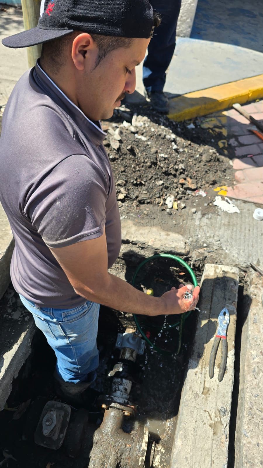 INTERAPAS mejora el servicio de agua en Privada&nbsp;Vallarta