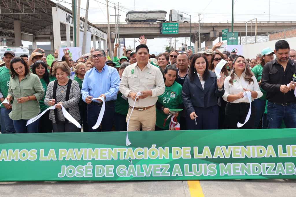 RICARDO GALLARDO MODERNIZA Y ENTREGA AVENIDA&nbsp;LIBERTAD