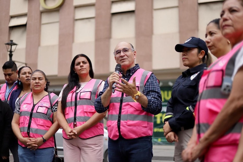 Alcalde Galindo arranca estrategia de movilidad segura en el Centro Histórico: se prioriza al ciclista y al&nbsp;peatón