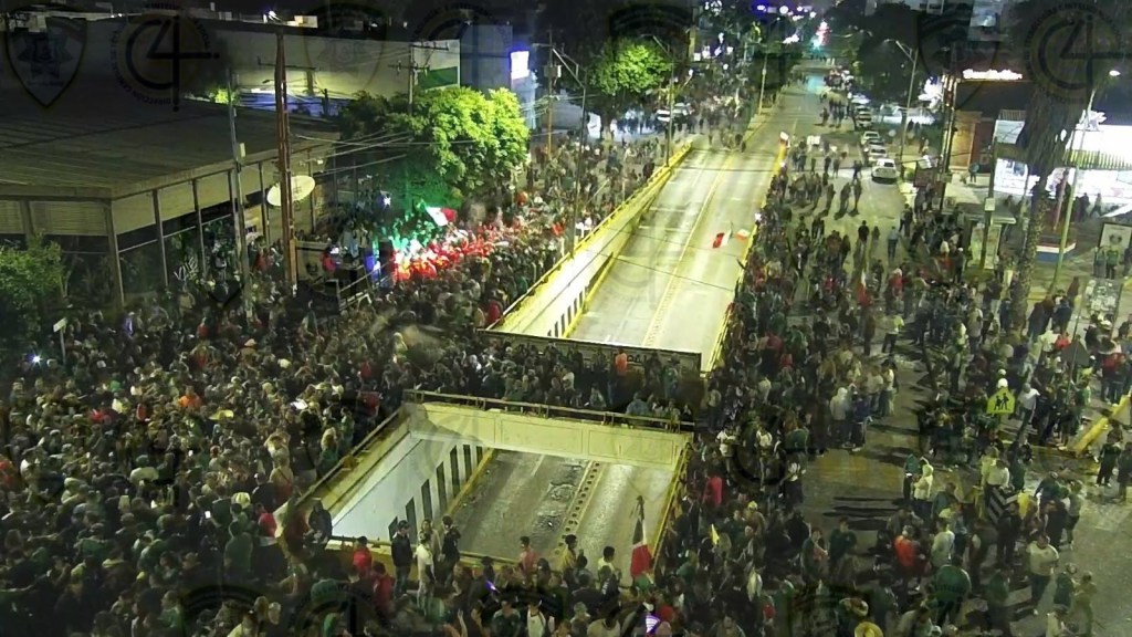 SSPC de la Capital reporta saldo blanco tras operativo de seguridad por festejos del triunfo de la Selección&nbsp;Mexicana