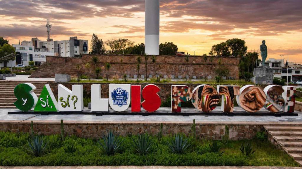 Y si sí?: Las letras monumentales de San Luis Capital reflejan la ilusión de todo&nbsp;México