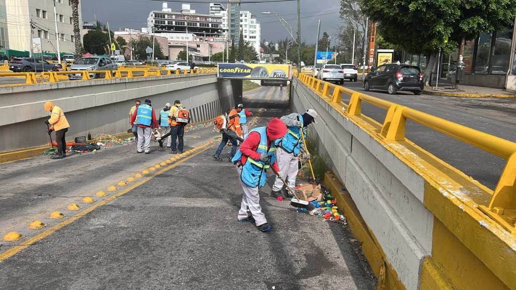 Gobierno de Enrique Galindo deja impecable la Glorieta Bocanegra tras festejos por triunfo de&nbsp;México