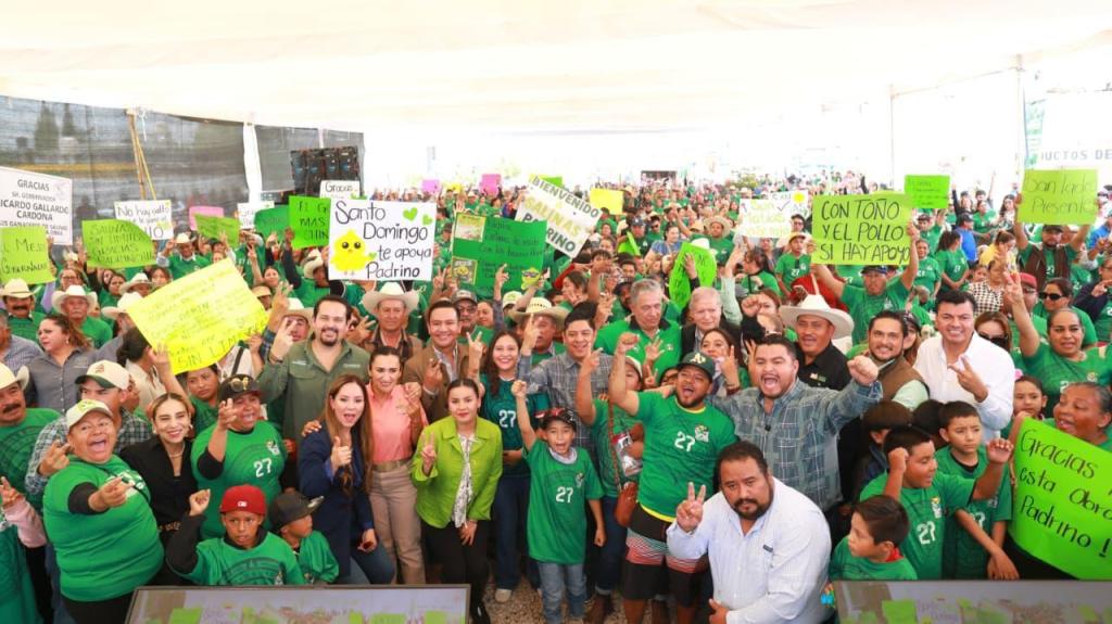 EL GOBERNADOR DEL ESTADO RICARDO GALLARDO ARRANCA CONSTRUCCIÓN DE CARRETERA SALINAS-SANTO&nbsp;DOMINGO