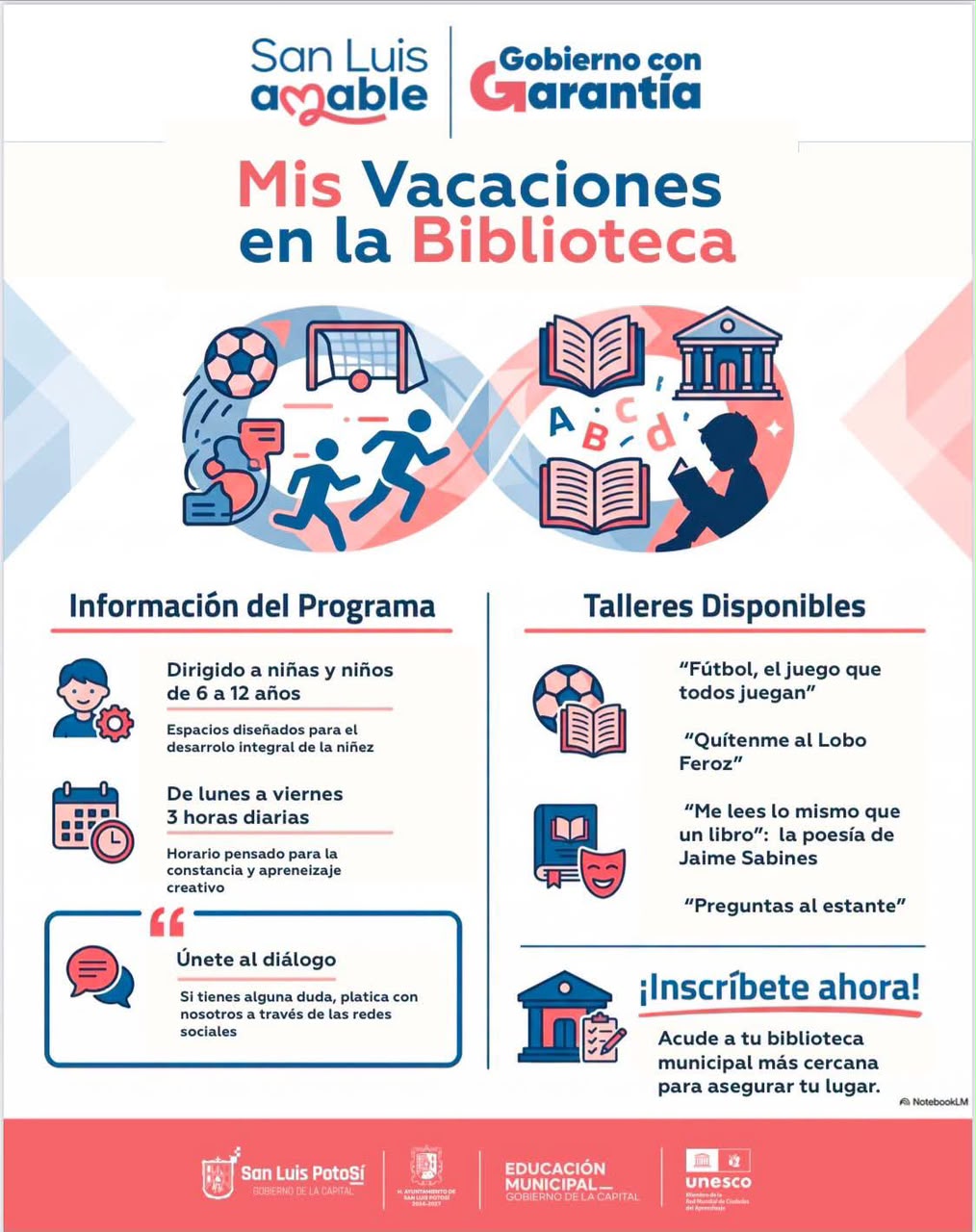 Arranca formalmente el programa municipal “Mis Vacaciones en la Biblioteca”